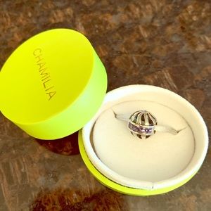 Chamilia Blaze Tanzanite Swarovski Crystal Bead